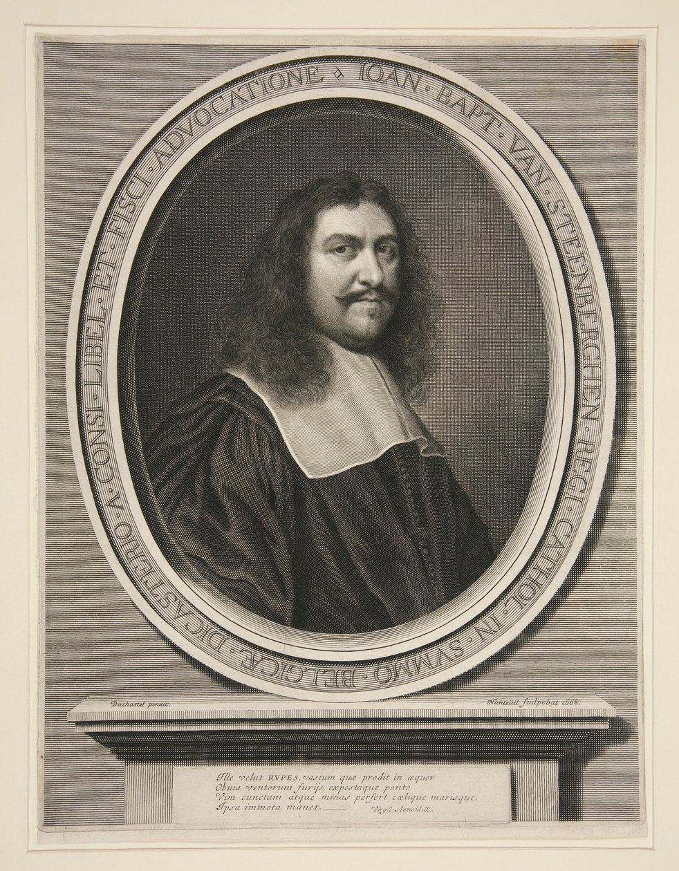 Jean Baptiste van Steenberghen, rådgiver for kongen i Flanderns råd av Robert Nanteuil