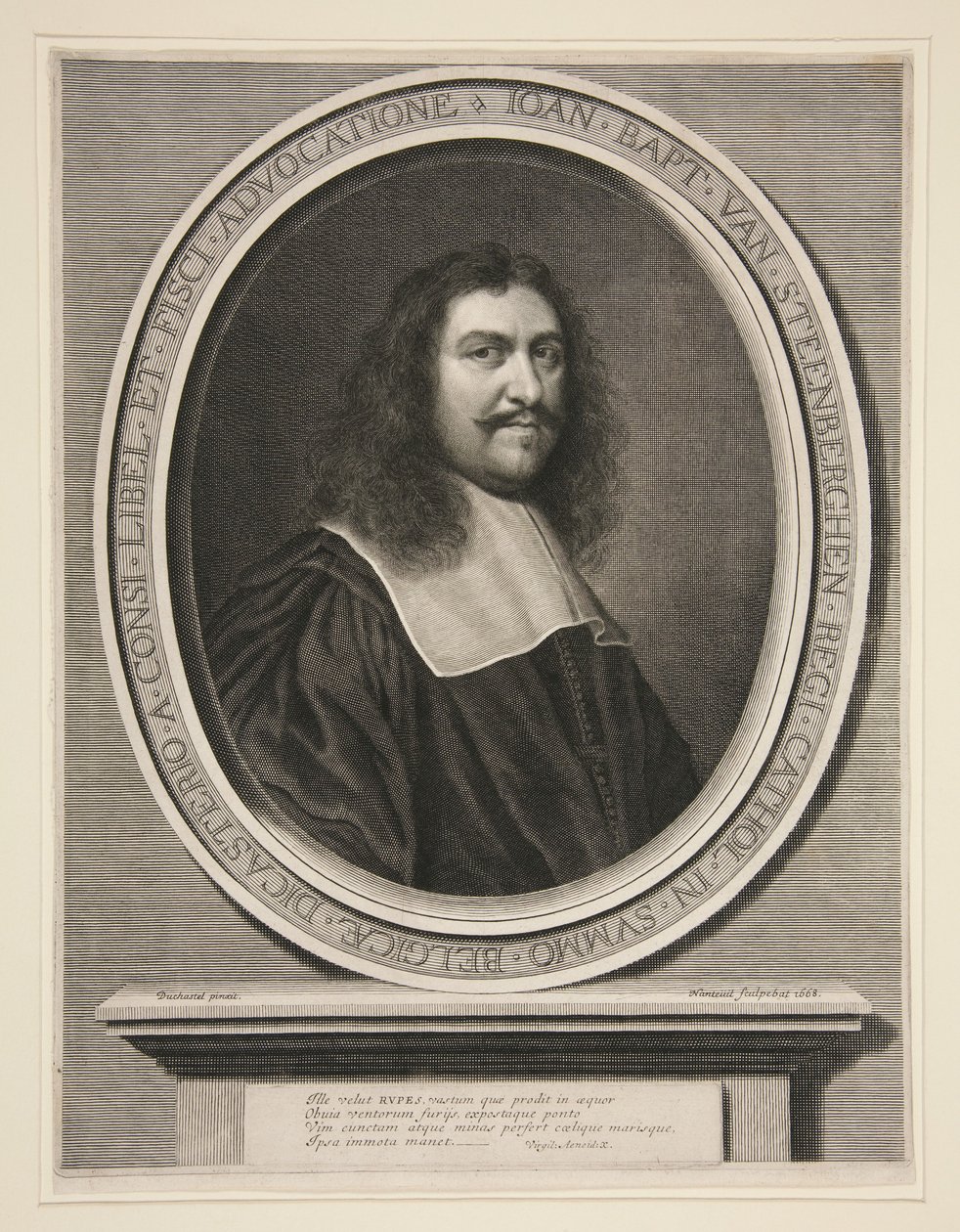 Jean Baptiste van Steenberghen, kongens rådgiver i Flanderns råd av Robert Nanteuil