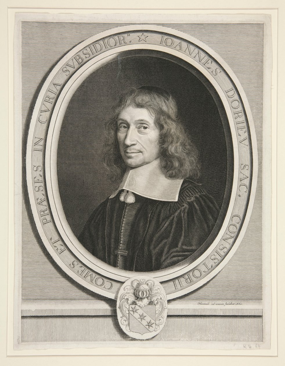 Jean Dorieu, president i Aidsdomstolen (1596–1679) av Robert Nanteuil