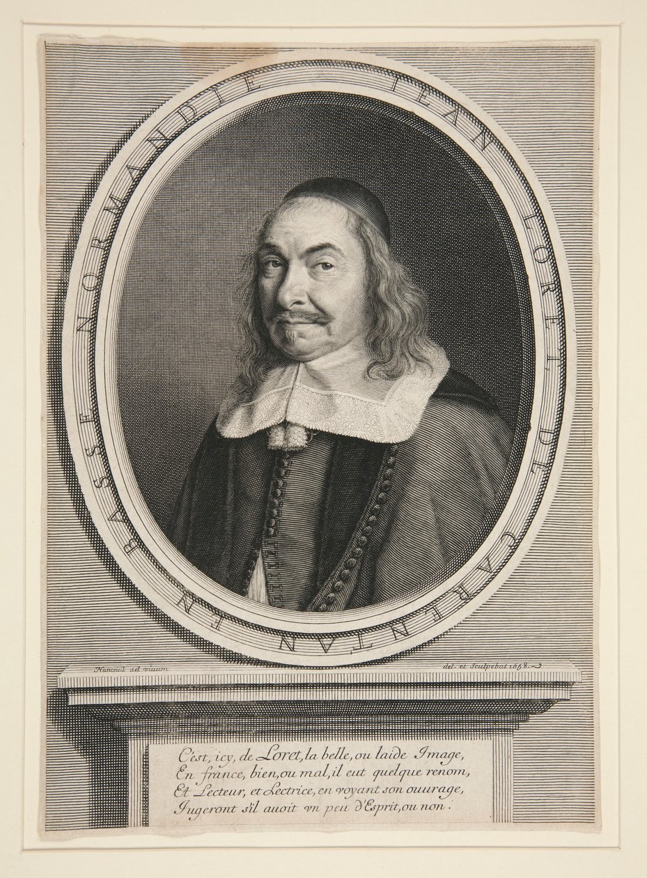 Jean Loret (1595-1665) fransk forfatter av Robert Nanteuil
