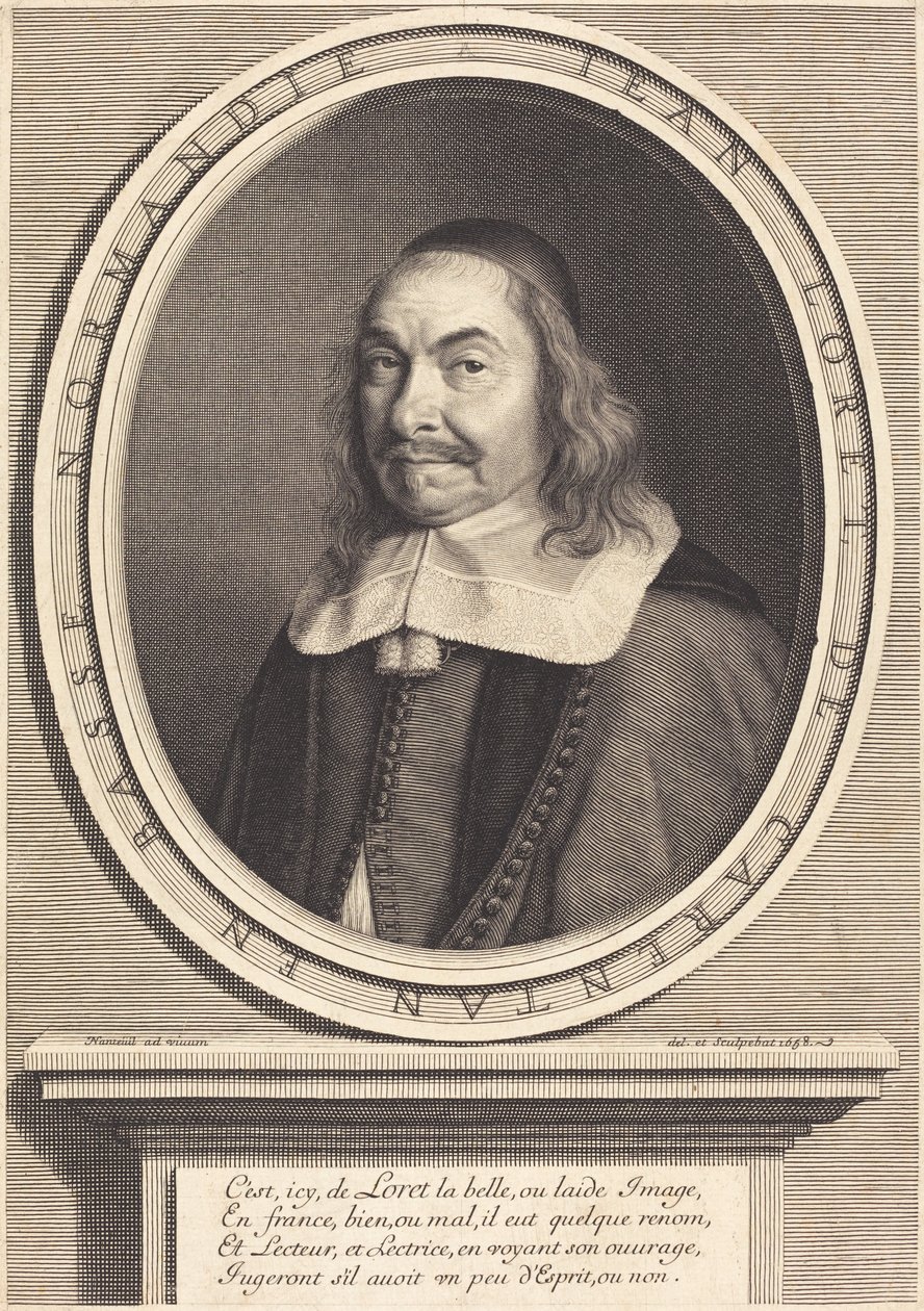Jean Loret av Robert Nanteuil