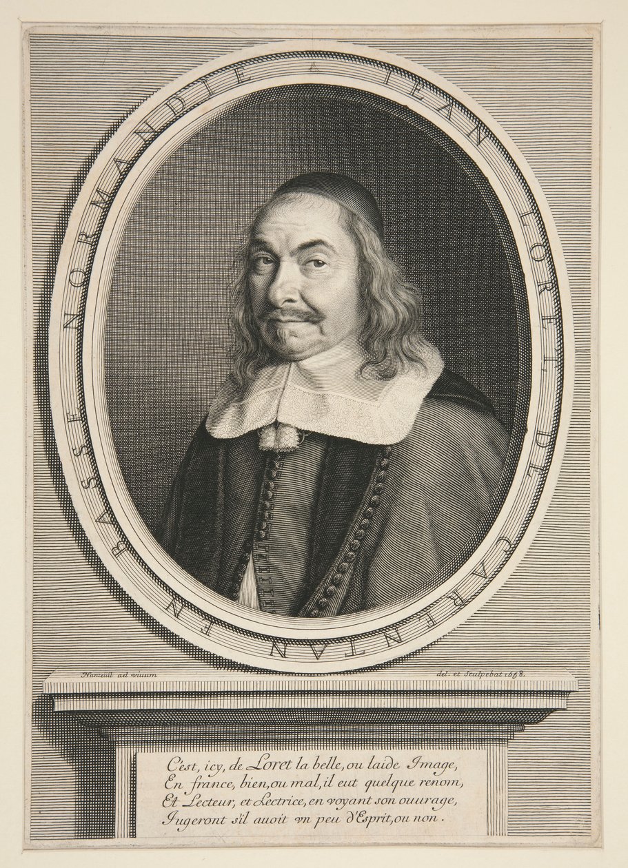 Jean Loret, fransk forfatter av Robert Nanteuil