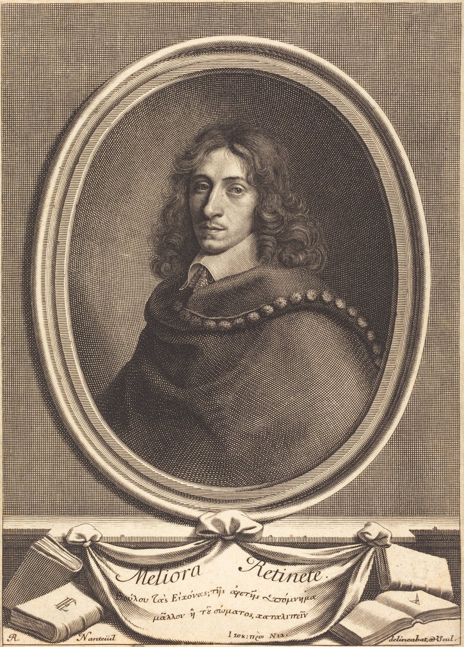 John Evelyn av Robert Nanteuil