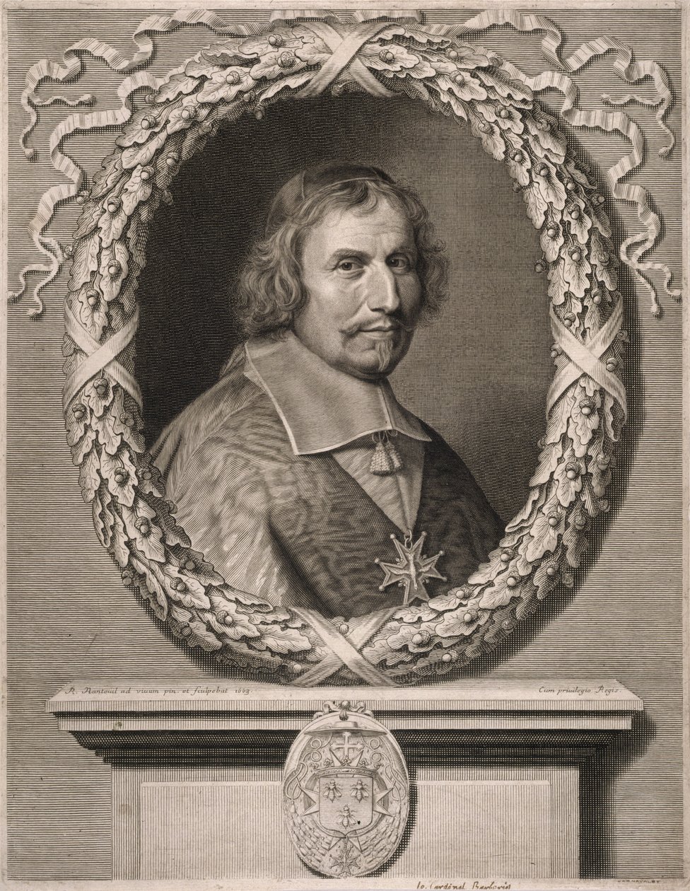 Kardinal Antoine Barberin av Robert Nanteuil
