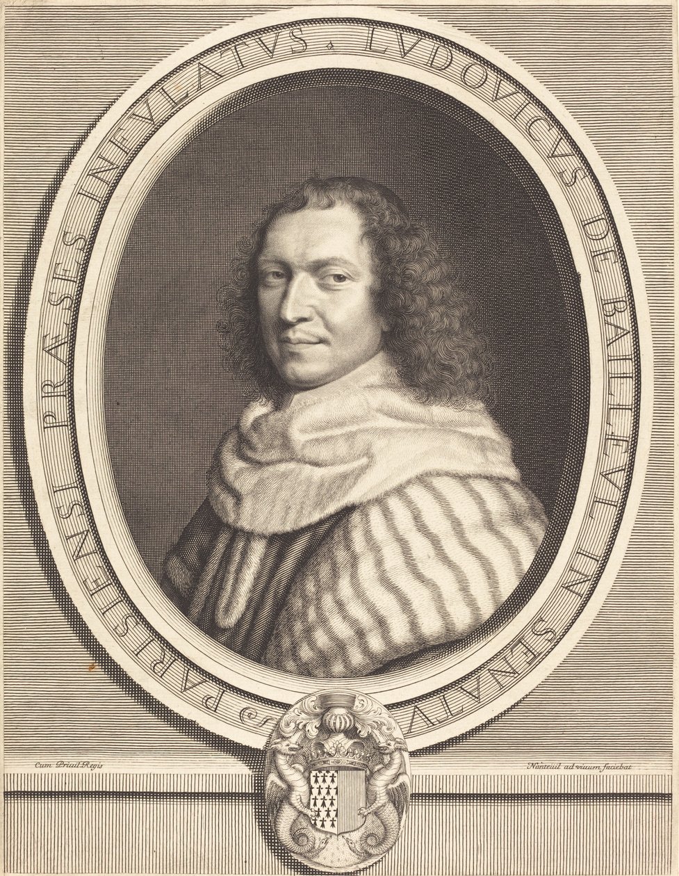 Louis-Dominique de Bailleul av Robert Nanteuil
