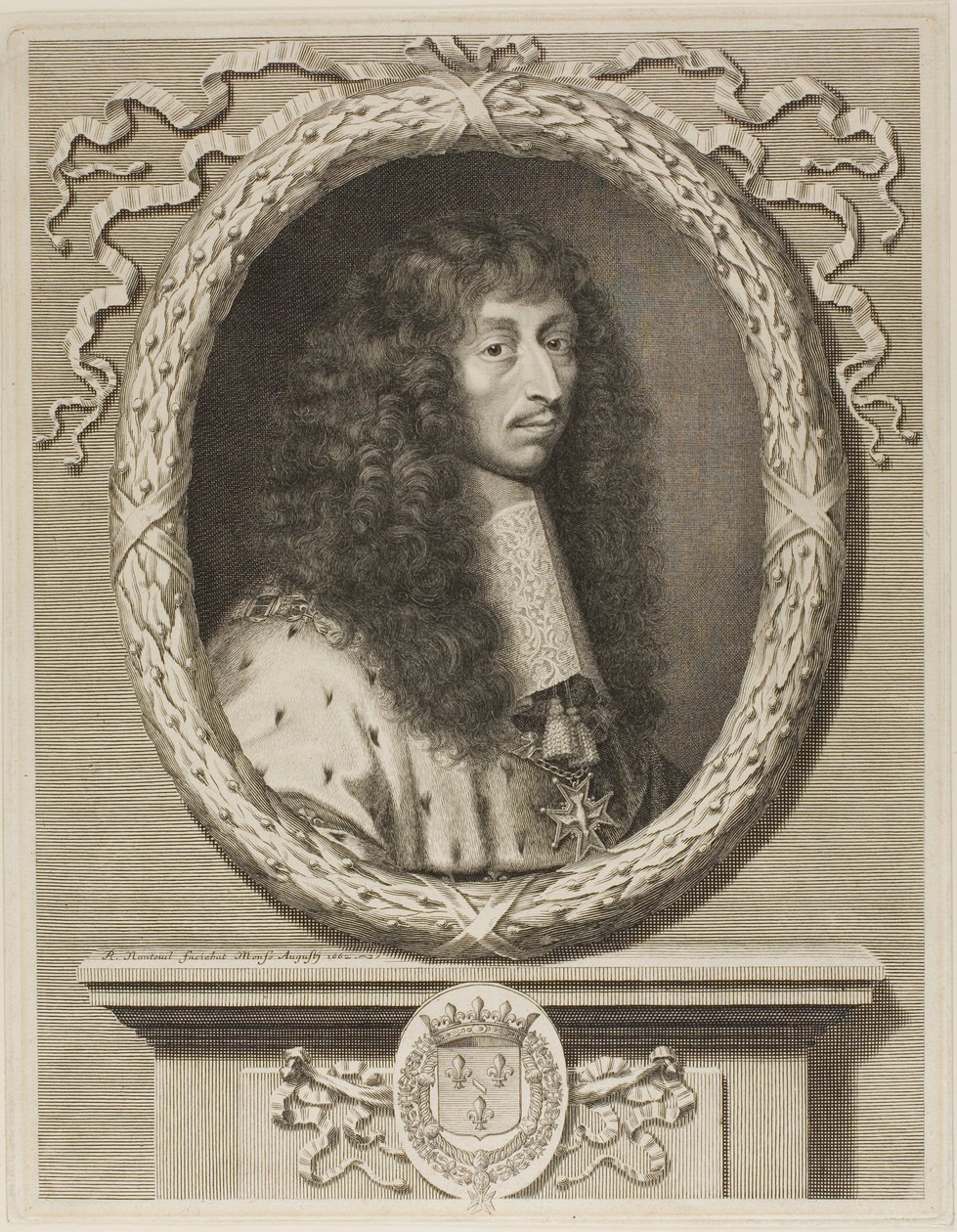 Ludvig II av Bourbon, prins av Condé av Robert Nanteuil