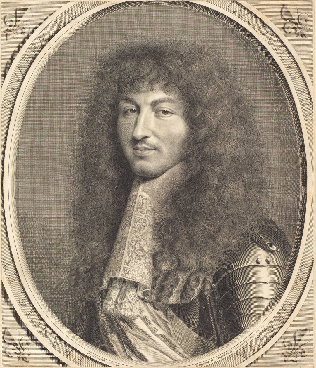 Ludvig XIV av Robert Nanteuil