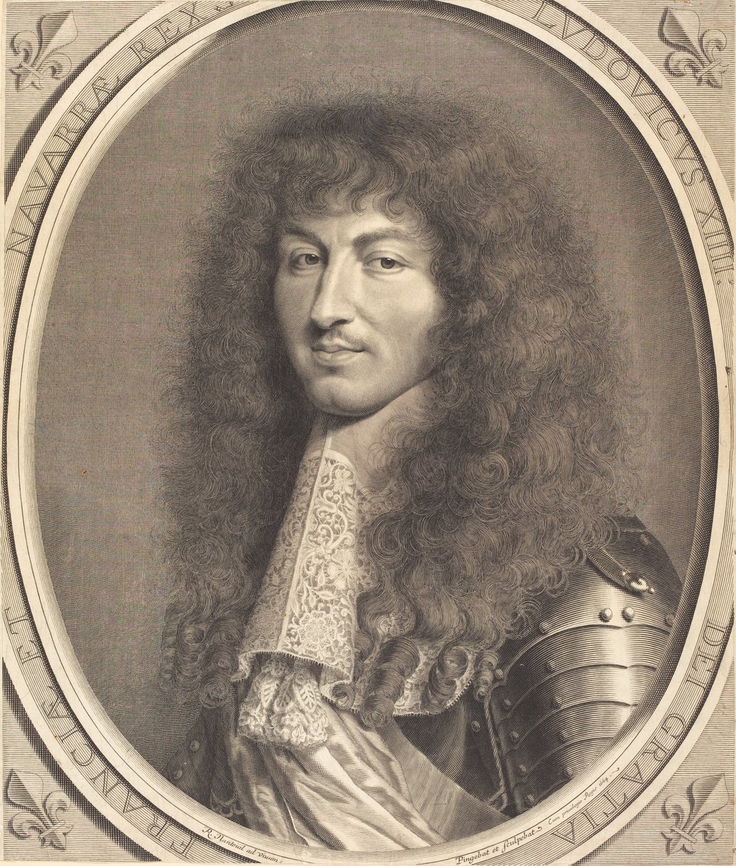 Ludvig XIV av Robert Nanteuil