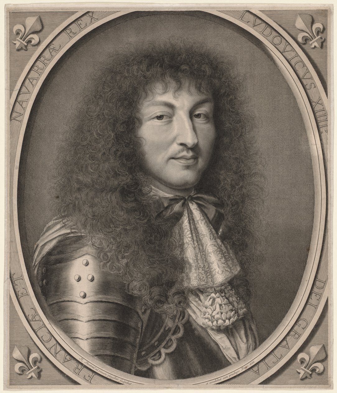 Ludvig XIV av Robert Nanteuil