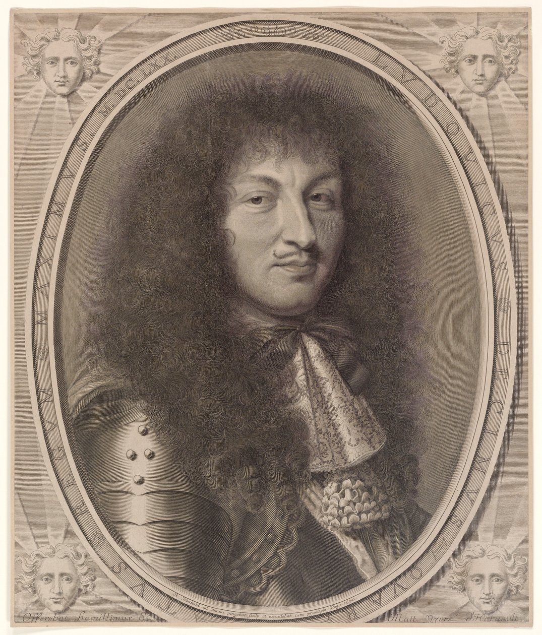Ludvig XIV av Robert Nanteuil