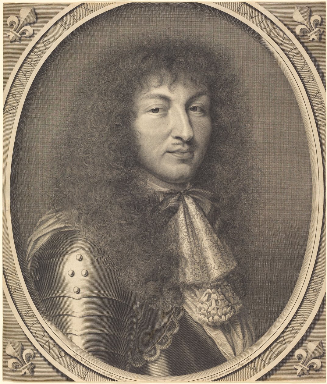 Ludvig XIV av Robert Nanteuil