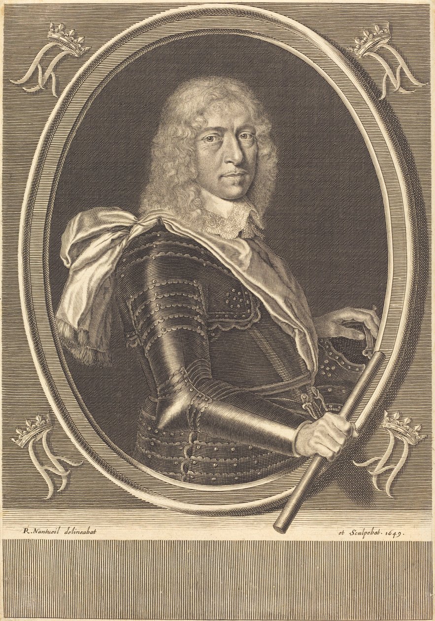 Louis de Bourbon-Vendome, hertug av Mercoeur av Robert Nanteuil