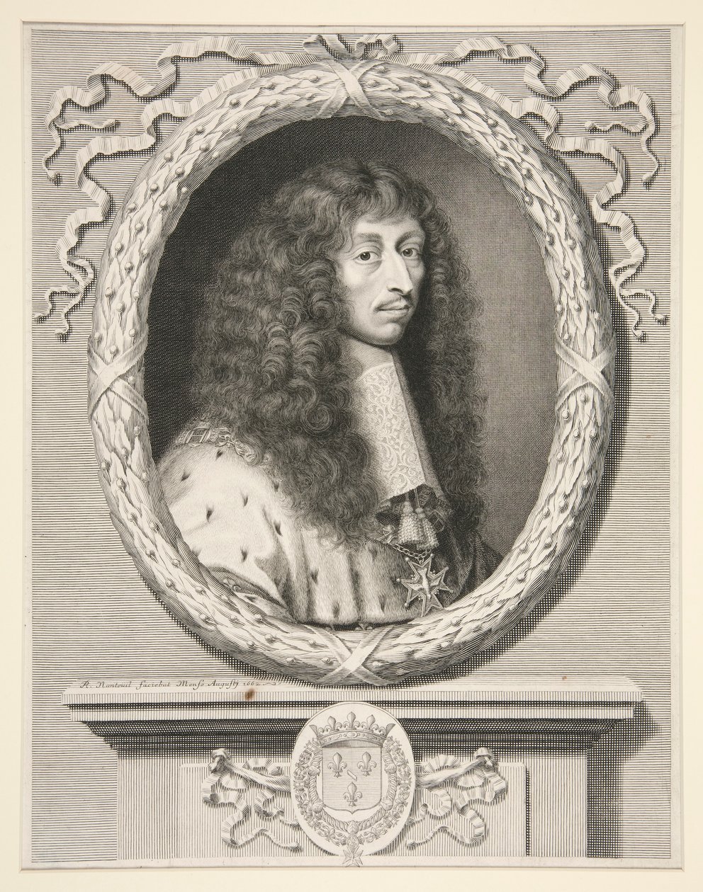 Louis de Bourbon, II av navnet, Prince of Cond?, kallenavn? Monsieur le Prince (Louis II de Bourbon, Prince of Cond?, kallenavnet Mister Prince) (1621-1686) av Robert Nanteuil