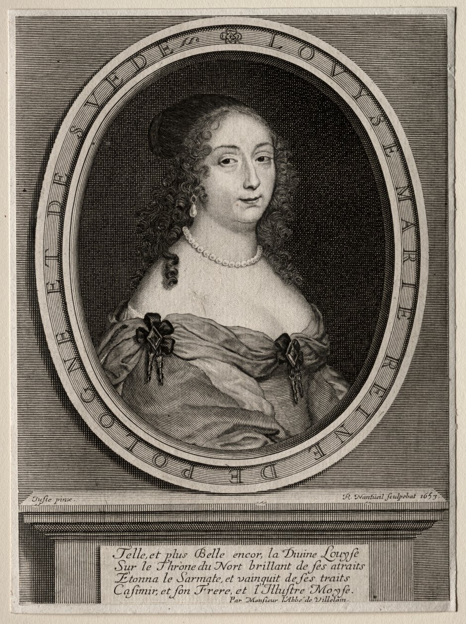 Marie Louise de Gonzague, dronning av Polen av Robert Nanteuil