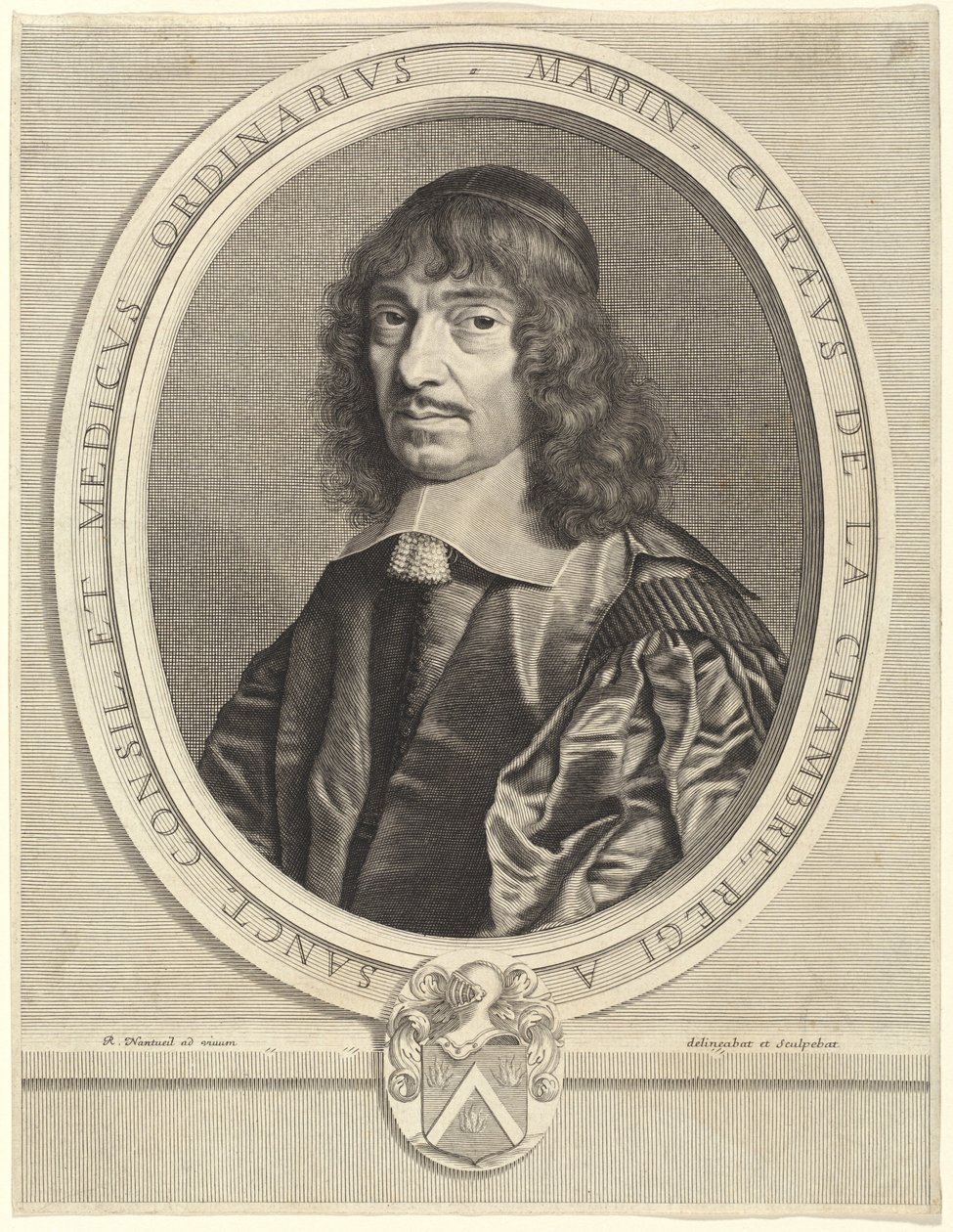 Marin Cureau de la Chambre av Robert Nanteuil