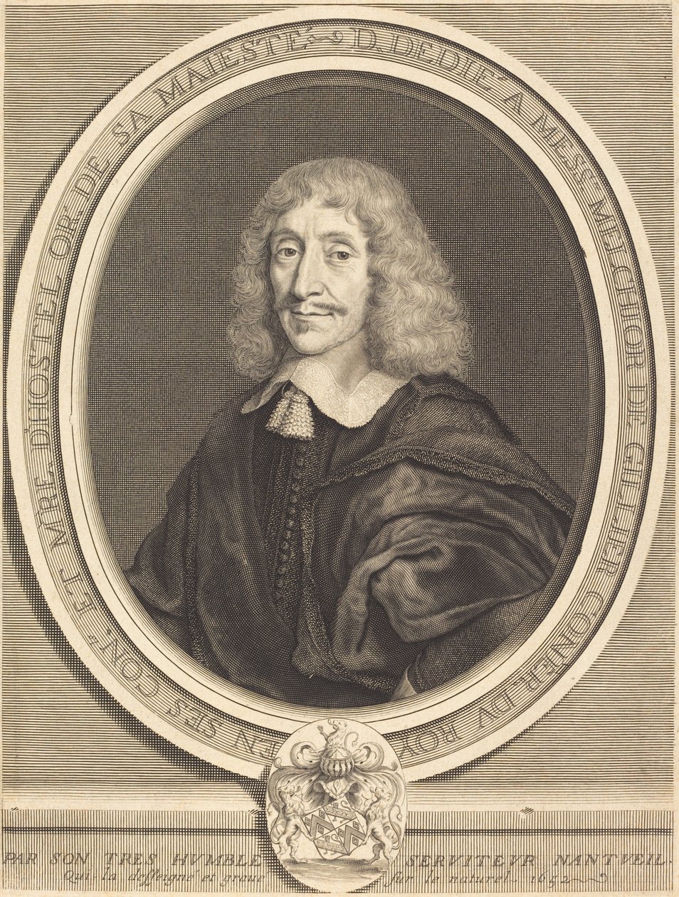 Melchior de Gillier av Robert Nanteuil