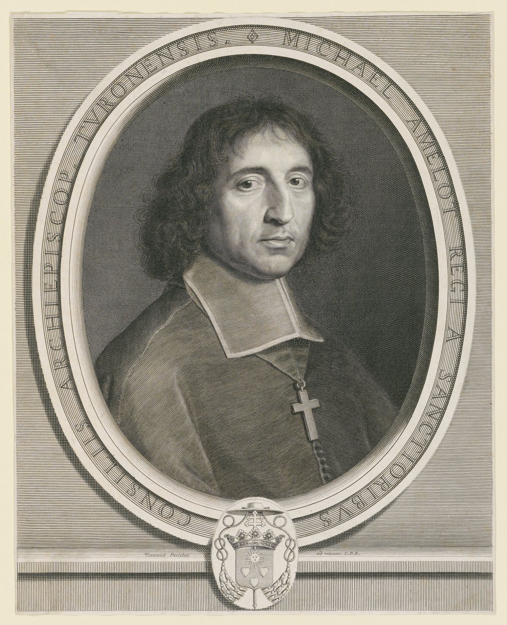 Michel Amelot, erkebiskop av Tours av Robert Nanteuil