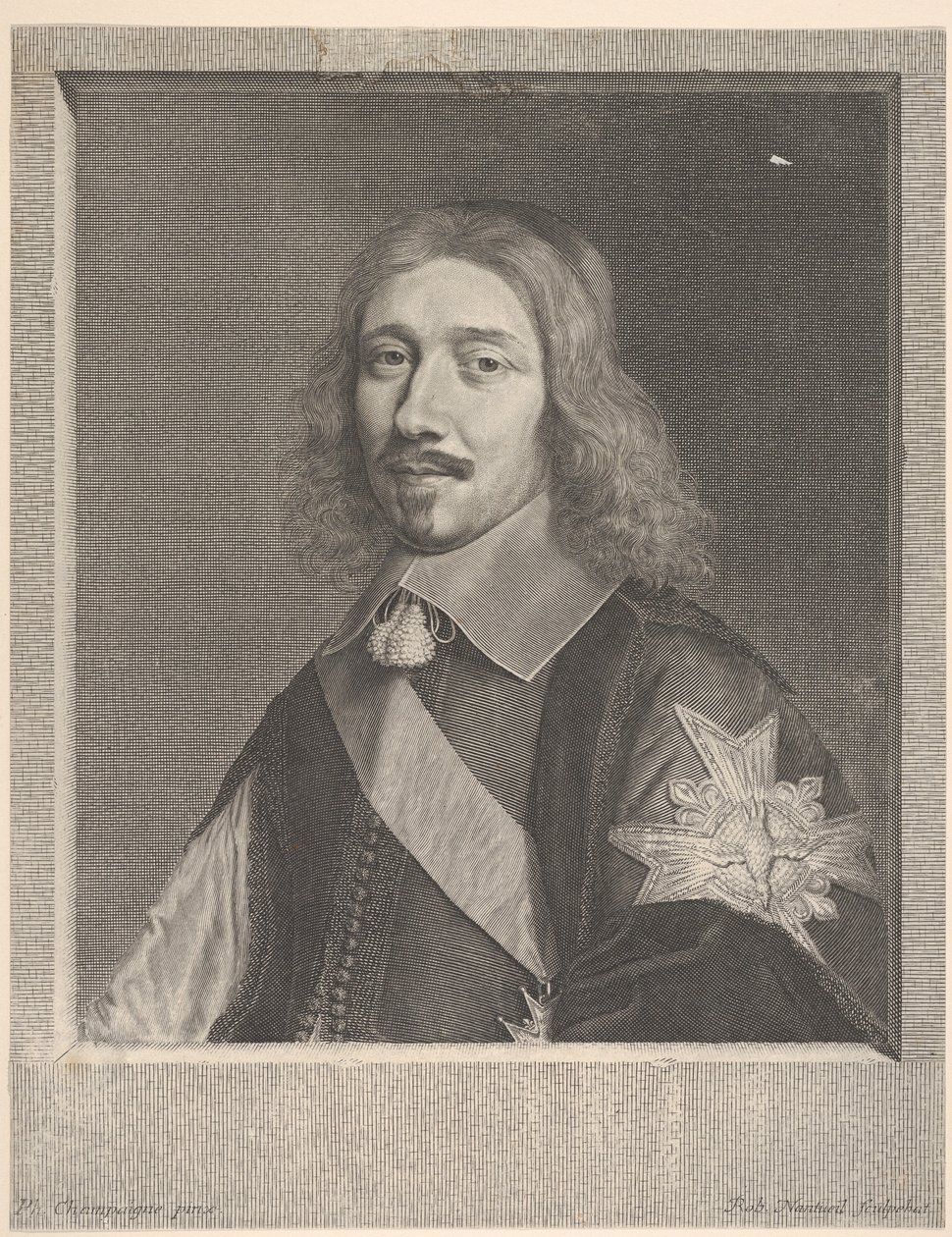 Michel IV Le Tellier Kansleren, 1653. av Robert Nanteuil