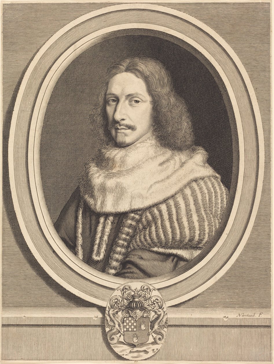 Nicholas Potier de Novion av Robert Nanteuil
