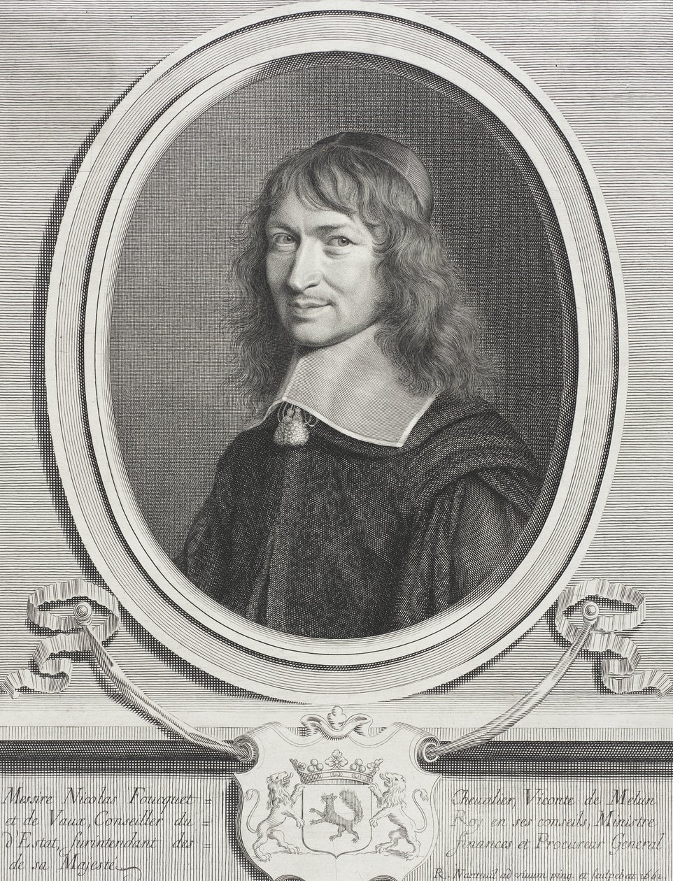 Nicolas Fouquet av Robert Nanteuil