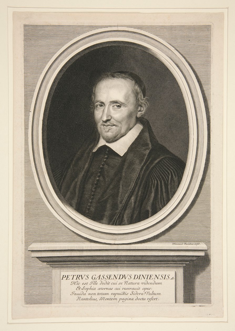 Pierre Gassendi av Robert Nanteuil