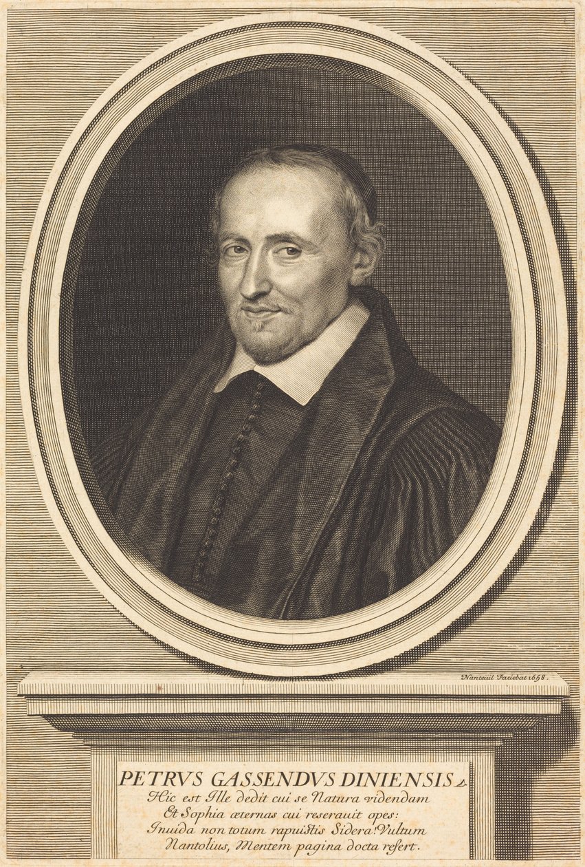 Pierre Gassendi av Robert Nanteuil