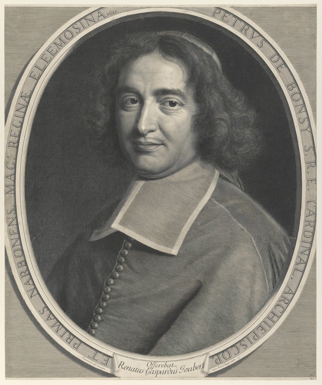 Pierre de Bonzi, kardinal, erkebiskop av Narbonne (kardinal, erkebiskop av Narbonne) av Robert Nanteuil