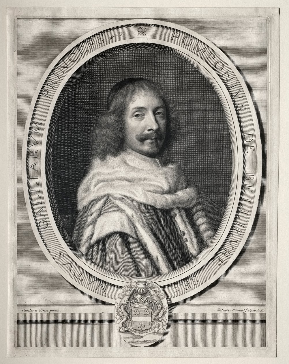 Pomponne II av Bellievre av Robert Nanteuil