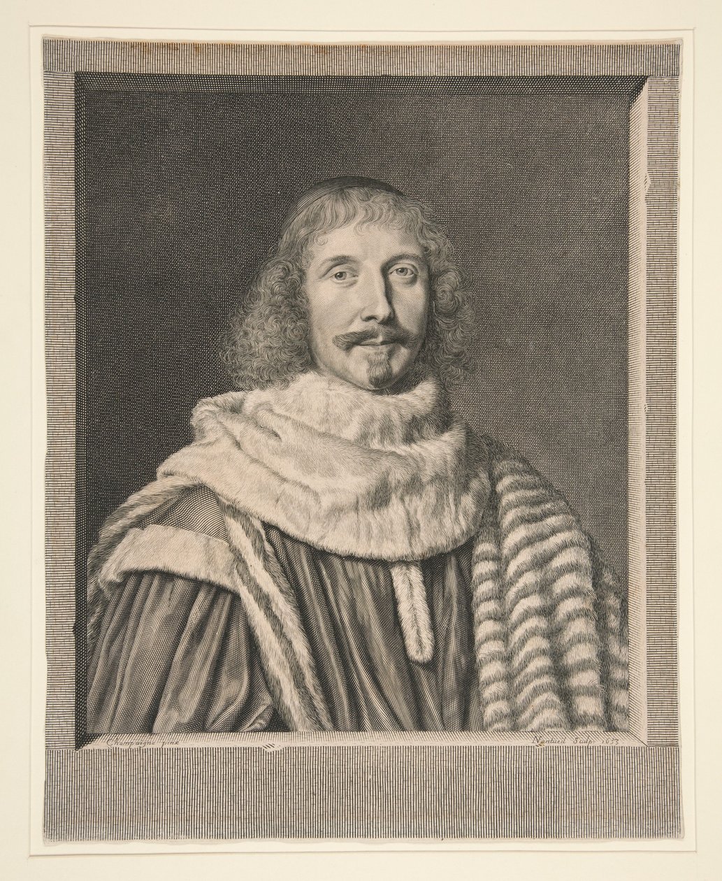 Pomponne de Bellièvre (1606-1657), første president for parlamentet i Paris av Robert Nanteuil