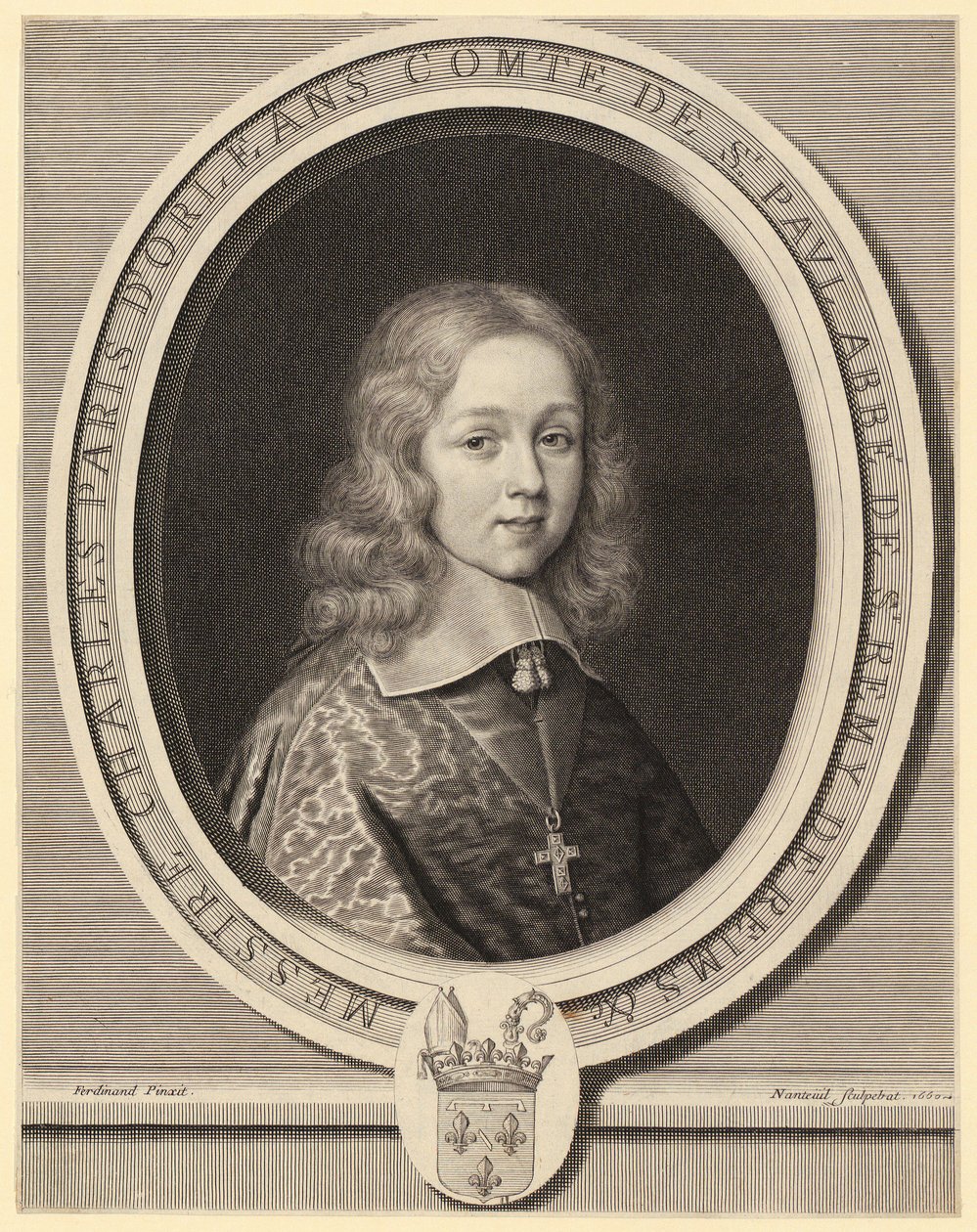 Portrett av Charles-Paris d