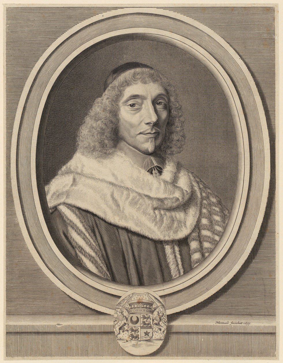 Portrett av Jean-Antoine de Mesmes av Robert Nanteuil