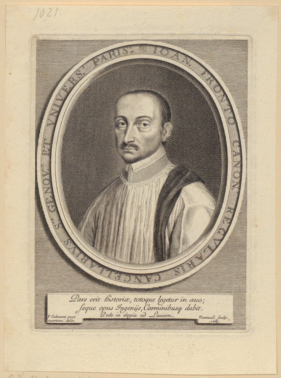 Portrett av Jean Fronteau av Robert Nanteuil