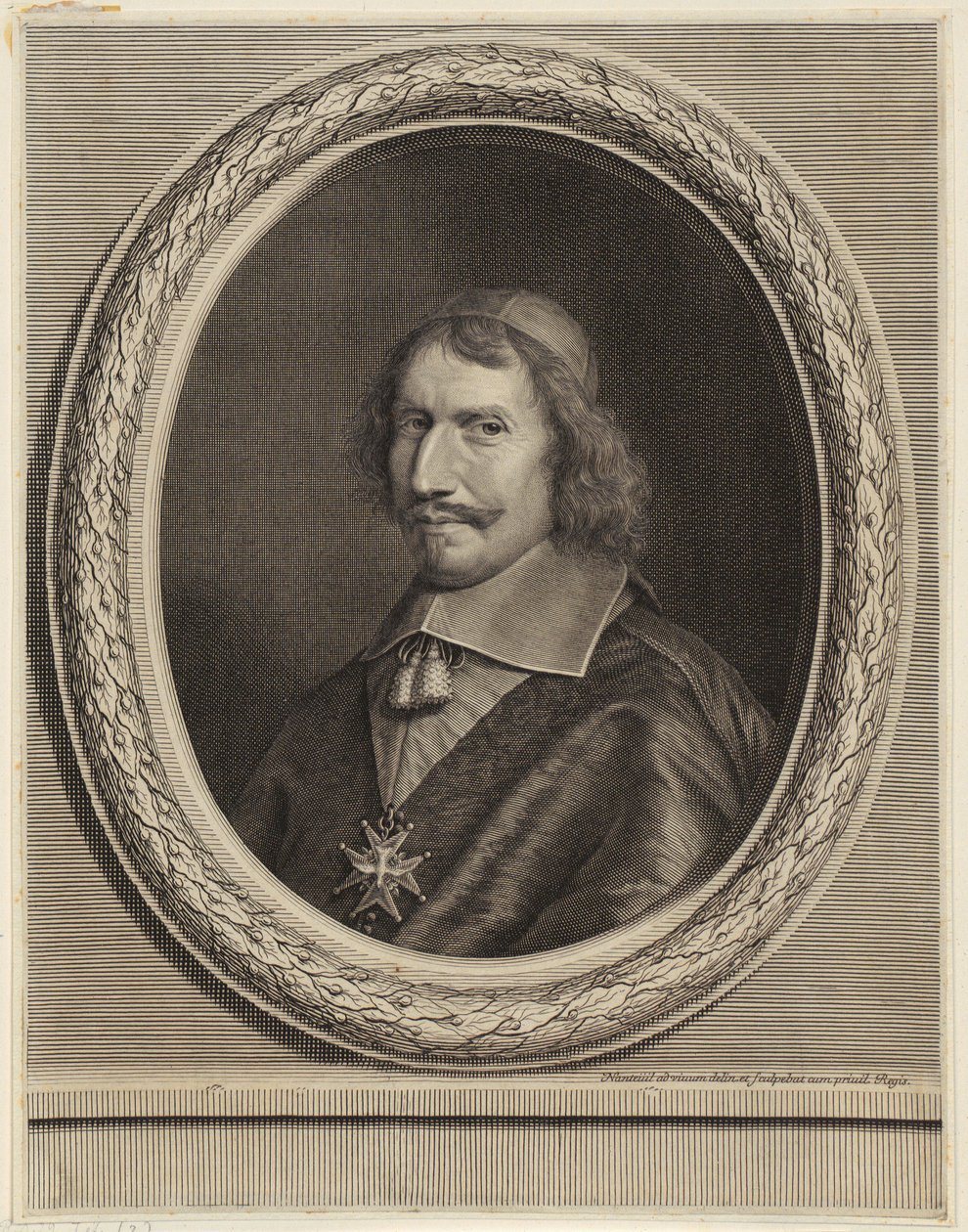 Portrett av kardinal Antonio Barberini av Robert Nanteuil