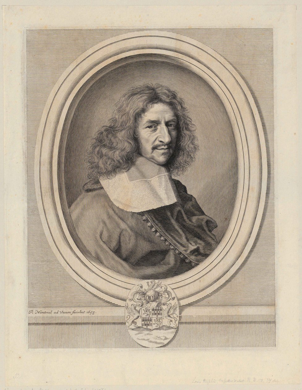 Portrett av Louis Hesselin av Robert Nanteuil