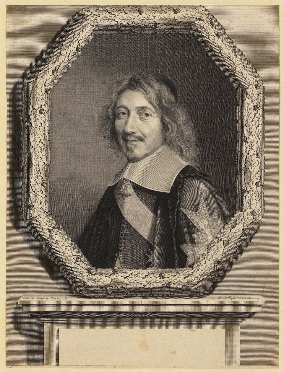 Portrett av Michel IV Le Tellier, fransk minister av Robert Nanteuil