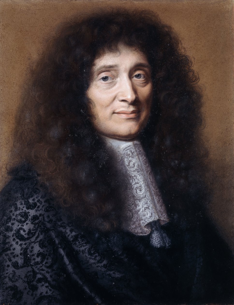 Portrett av Simon Arnauld, markis av Pomponne, av Robert Nanteuil