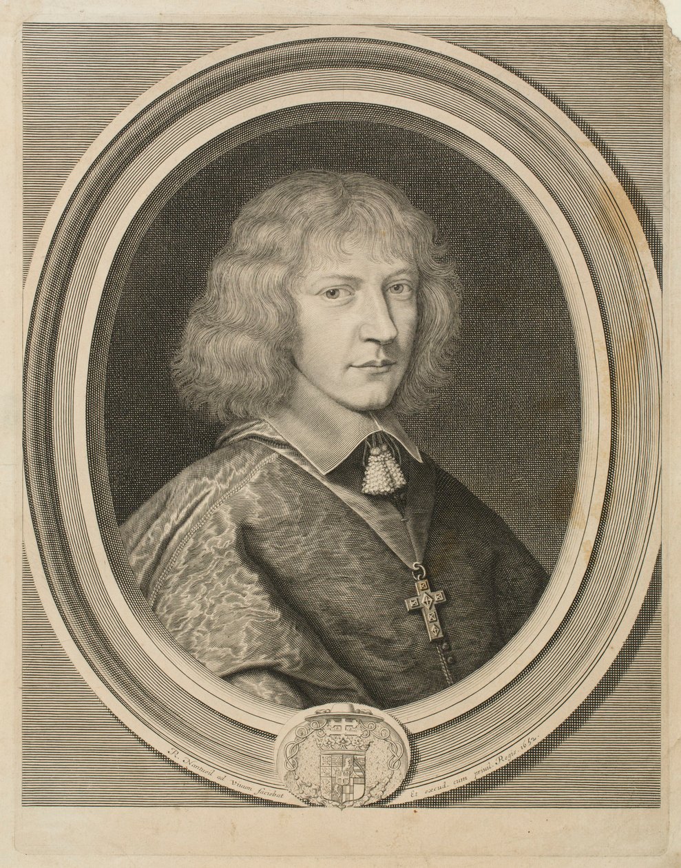 Portrett av Henrik II av Savoia-Nemours av Robert Nanteuil