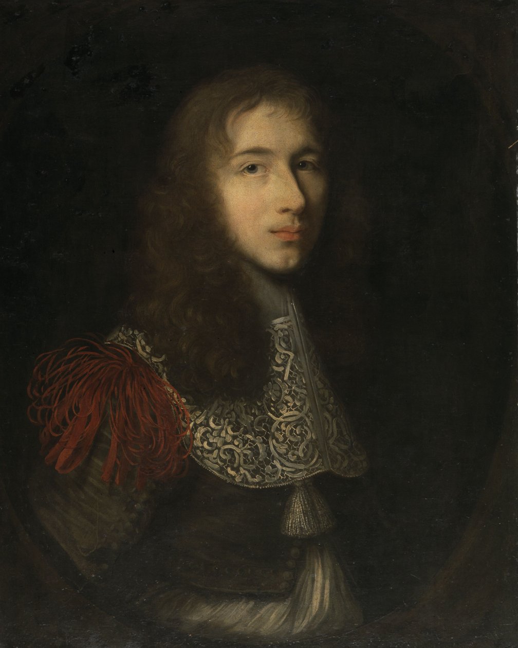 Portrett av en ung mann, antagelig portrett av Ludvig II av Bourbon-Condé, kalt den store Condé av Robert Nanteuil