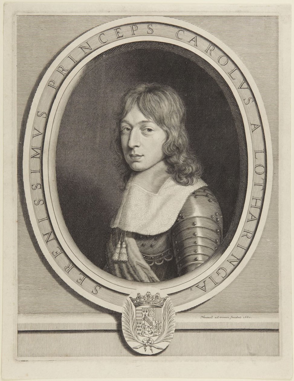 Prins Karl av Lorraine - 1660 av Robert Nanteuil