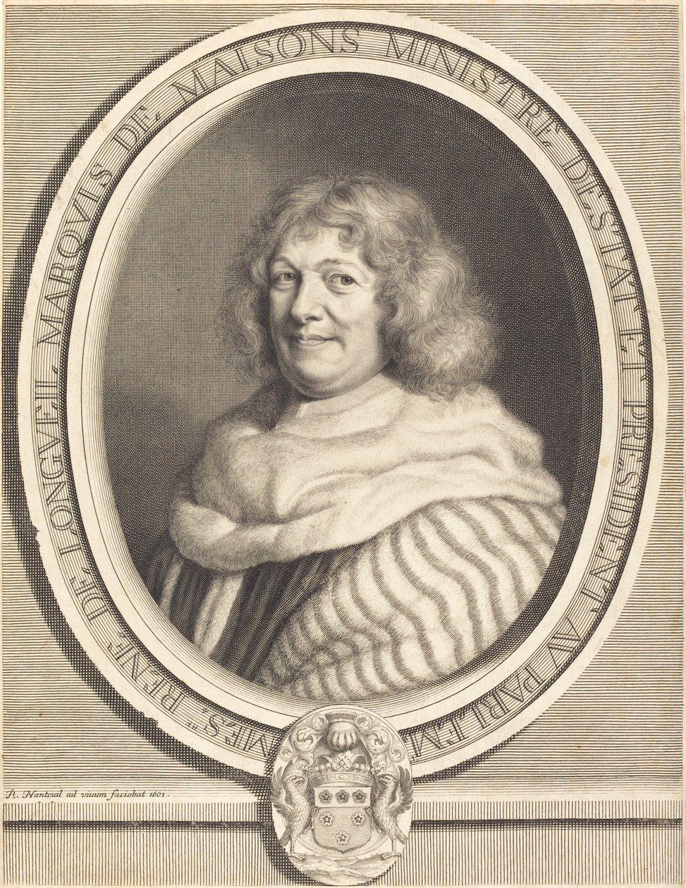 Rene, Marquis de Maisons av Robert Nanteuil