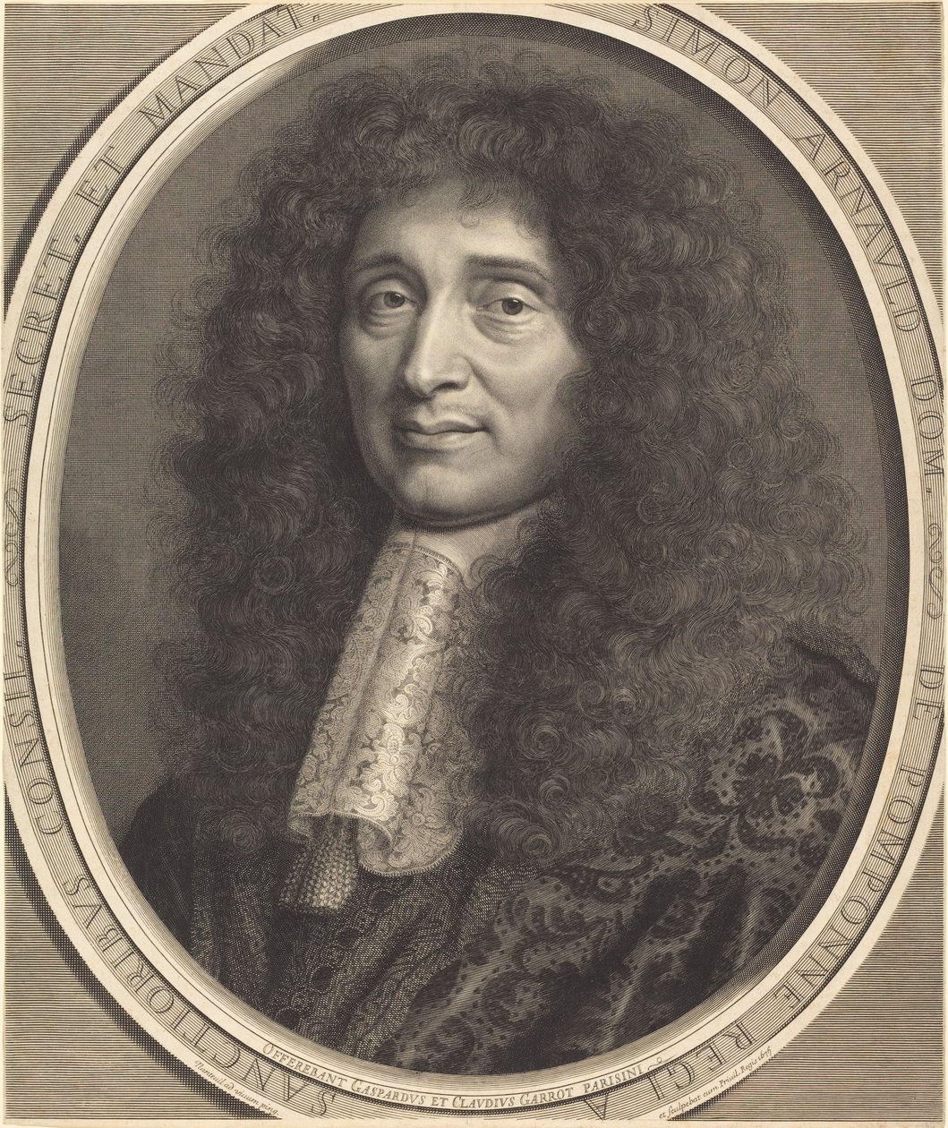 Simon Arnauld, marki de Pomponne av Robert Nanteuil