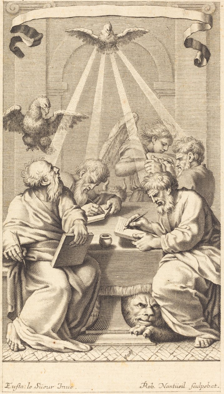De fire evangelistene av Robert Nanteuil