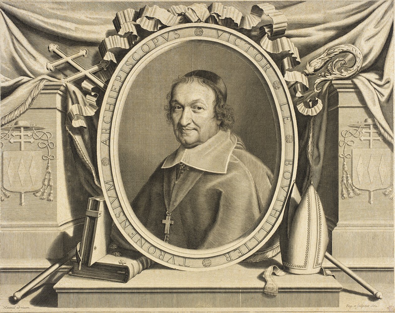 Victor Bouthillier, erkebiskop av Tours av Robert Nanteuil