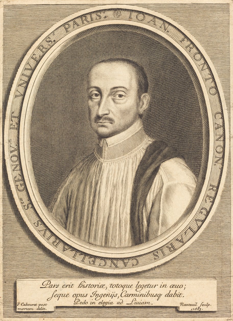 Jean Fronteau av Robert Nanteuil after F. Cabouret