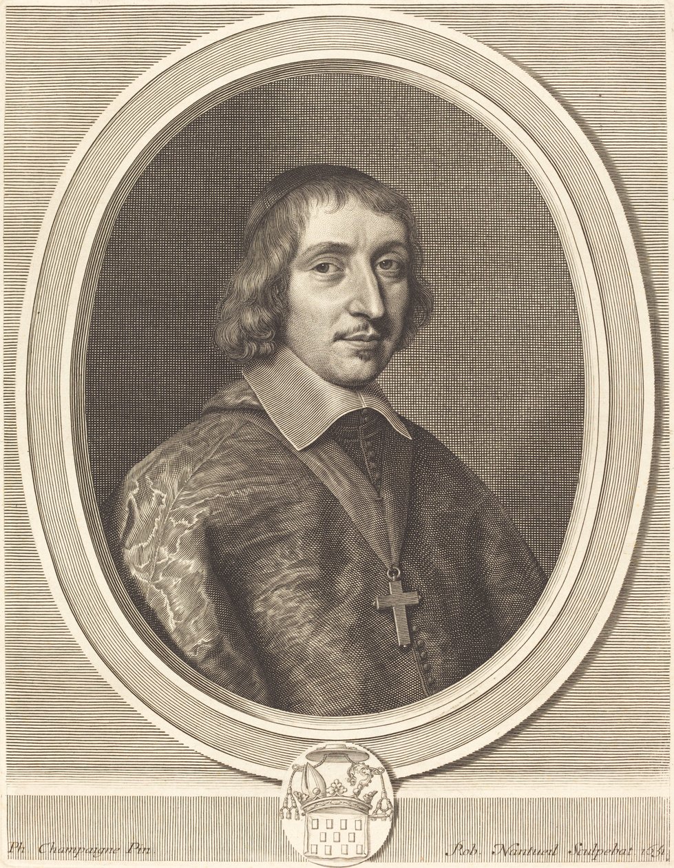 Philibert Emmanuel de Beaumanoir Lavardin av Robert Nanteuil after Philippe de Champaigne