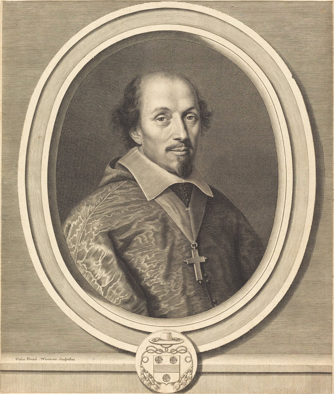 Francois Mallier du Houssay av Robert Nanteuil after Velut