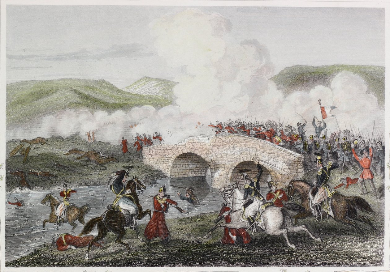 Slaget ved Tchernaya av Robert Neal after Hind