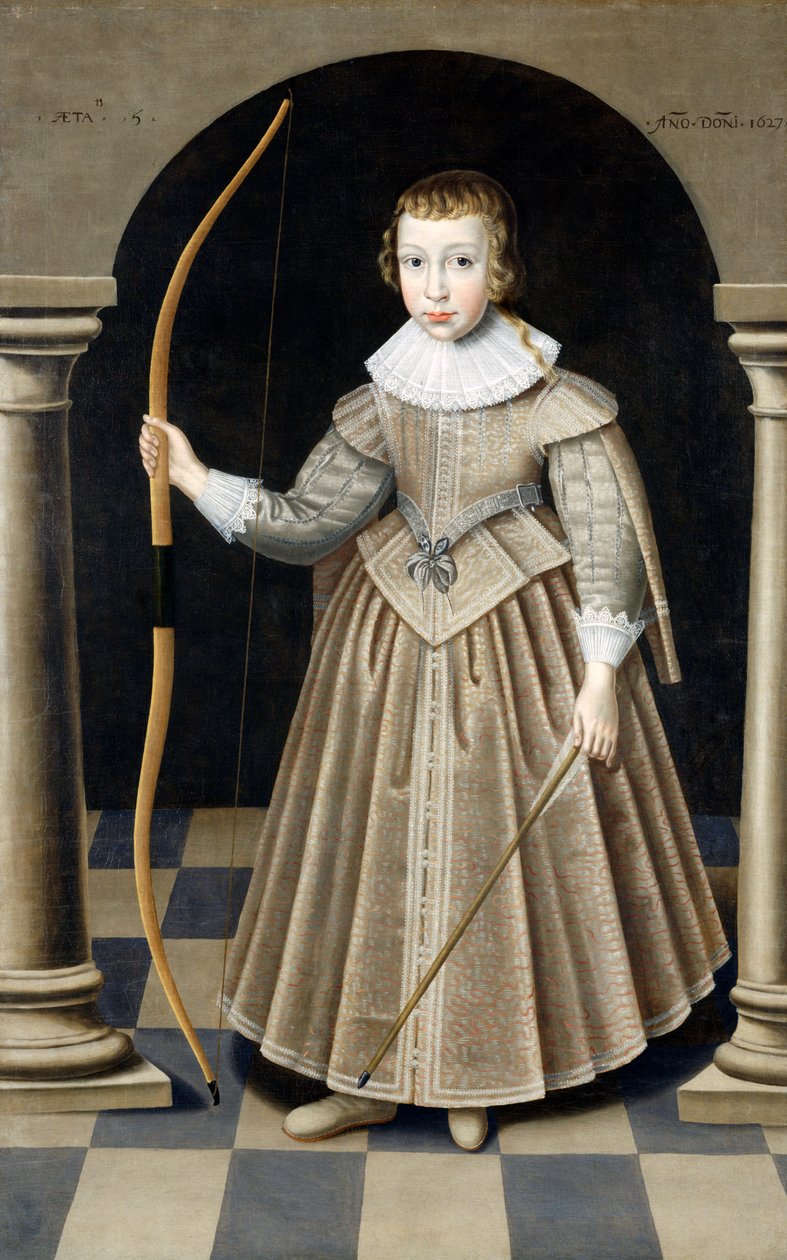 En gutt av Howard-familien, 1627 av Robert Peake