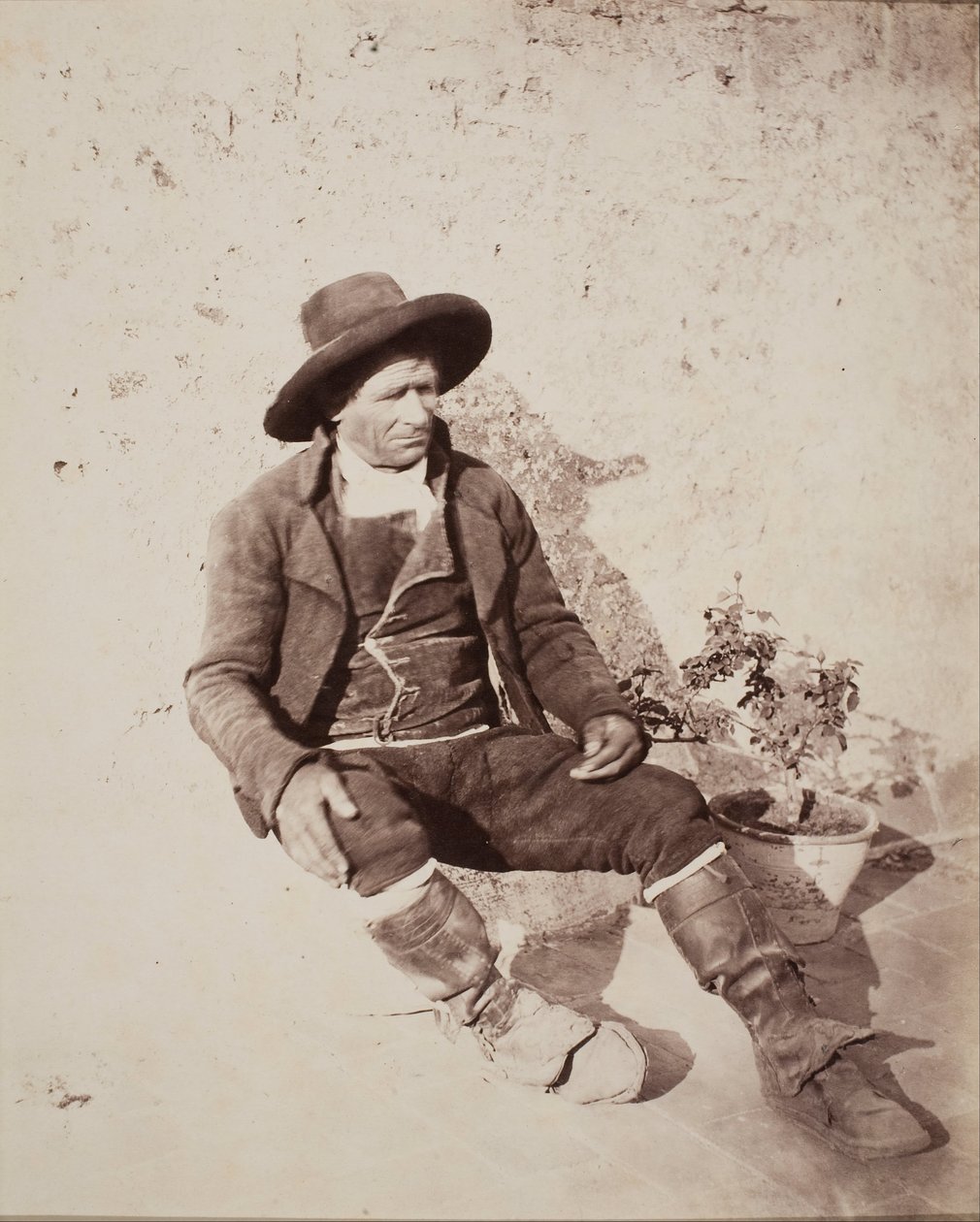 Gammel mann - andalusisk bonde av Robert Peters Napper