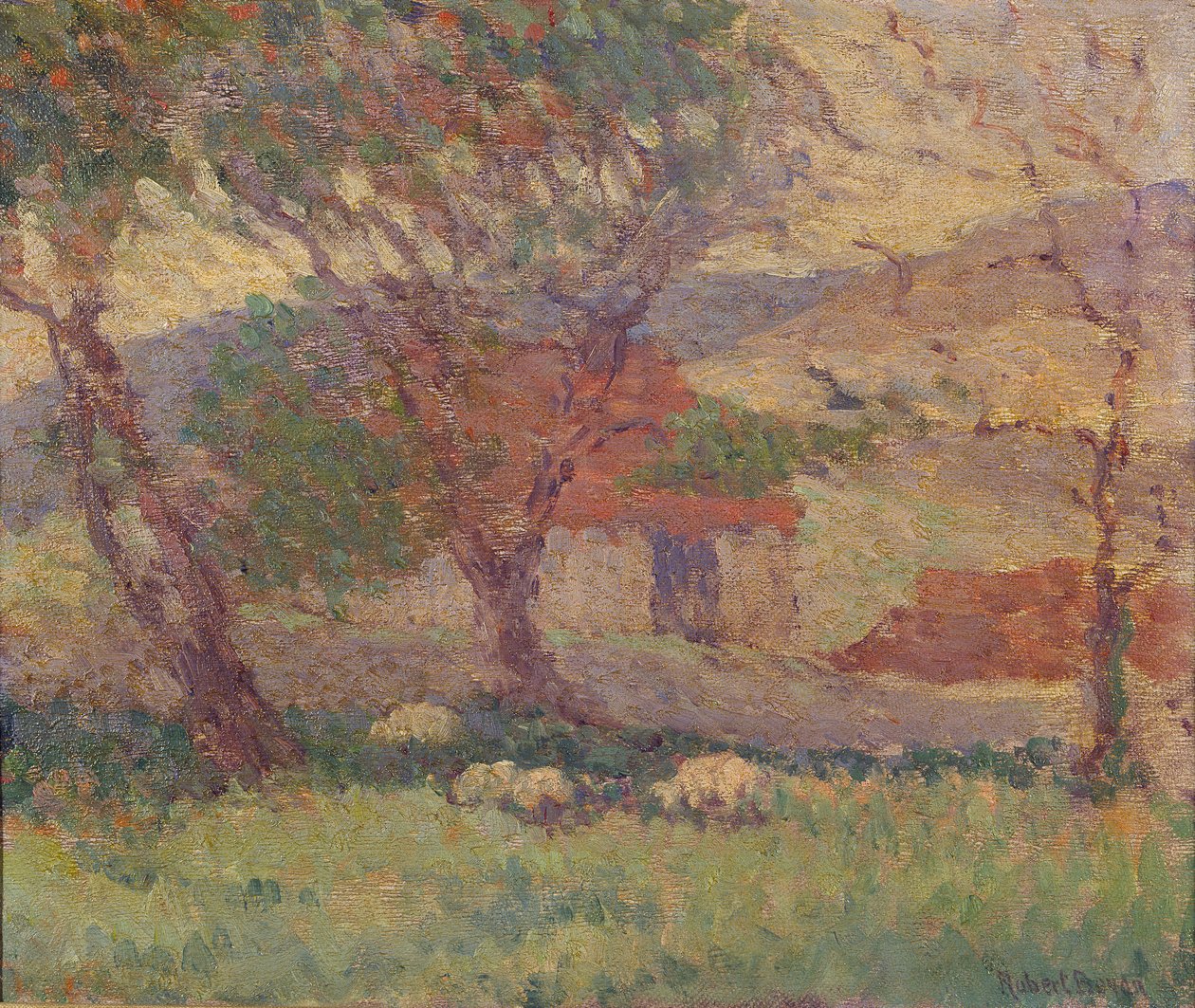 I Downs nær Lewes, 1906 av Robert Polhill Bevan